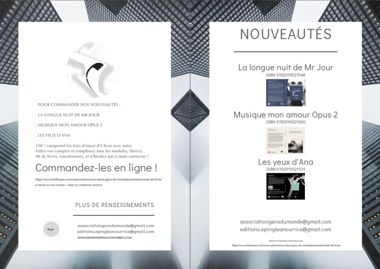Gdm .ene nouveautes