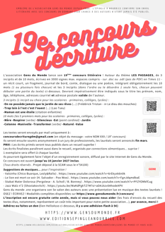19e concours gdm 2026 27